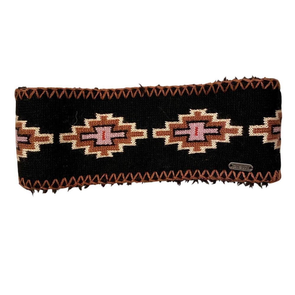 Pistil Womens Headband Fleece Lined Southwestern Aztec Cashmere Blend Winter